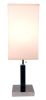26"H BROWN SQUARE WOODEN TABLE LAMP (1PC/CTN) (0.92/5.55)