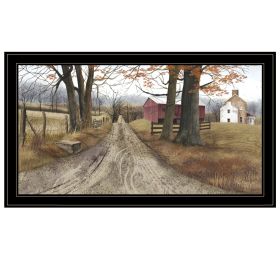 Trendy Decor 4U "The Road Home" Framed Wall Art, Modern Home Decor Framed Print for Living Room, Bedroom & Farmhouse Wall Decoration by Billy Jac
