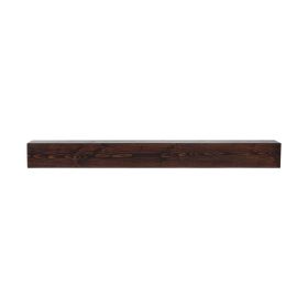 VEVOR Fireplace Mantel Wood Shelf Floating Rustic Fireplace Mantel 60" Brown