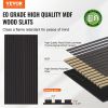VEVOR Wood Slat Acoustic Panels, 23.6 x 47.2 inch, MDF Accent Wooden Wall Panels for Modern Interior Wall Decor