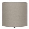 White Ceramic Table Lamp, 15"
