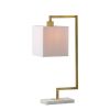 9x14.3x25.2" Metal Table Lamp