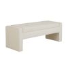 Modern Upholstered Storage Bench – Soft-Close Lid